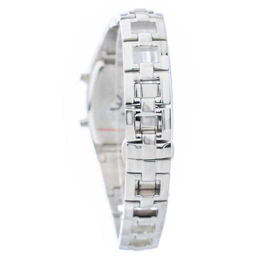 Chronotech Silver Stainless Steel Digital Watch