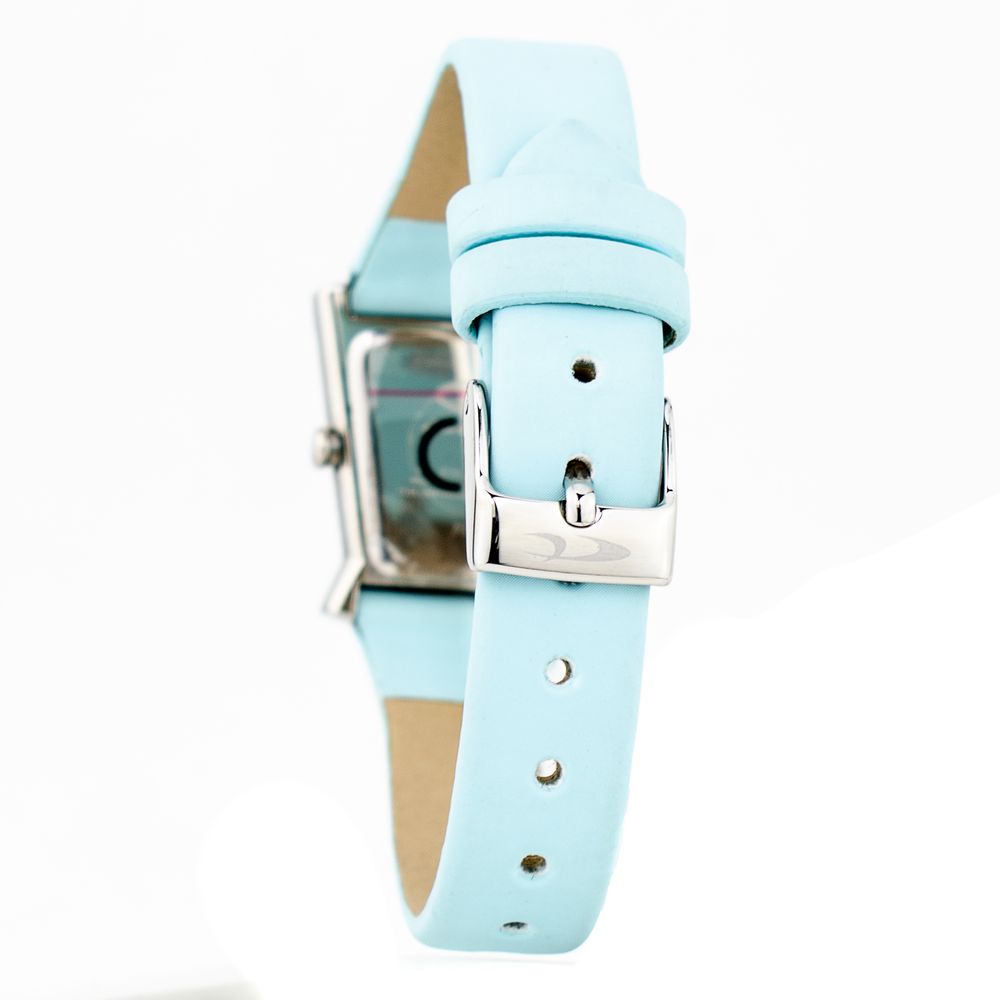 Chronotech Blue Leather Dress Watch
