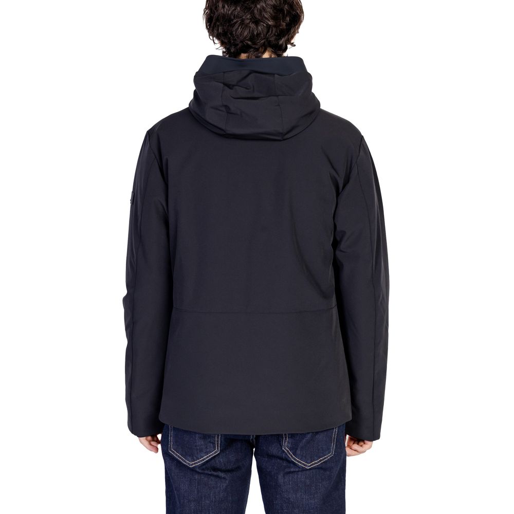 Peuterey Black Polyamide Jackets & Coat