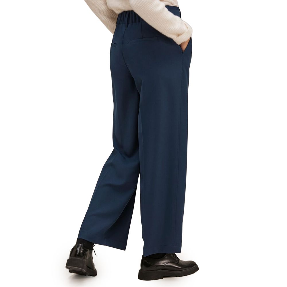 Street One Blue Polyester Pant