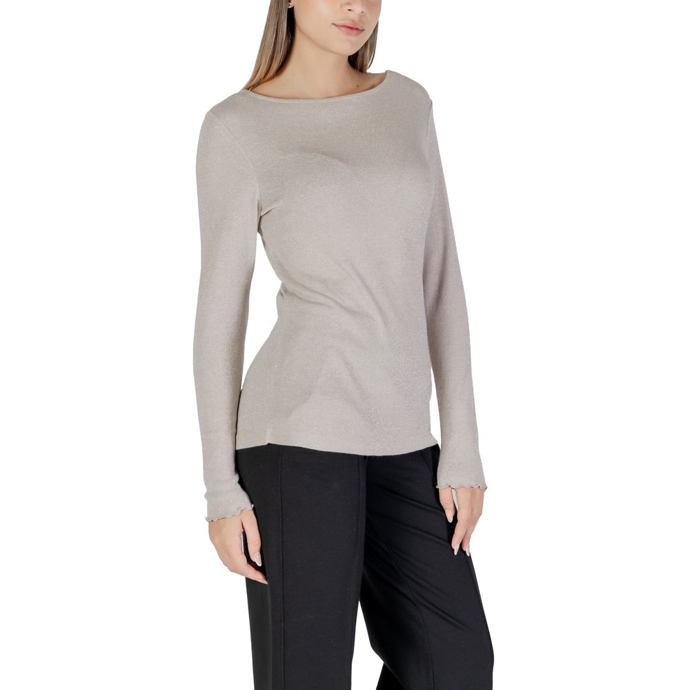Street One Beige Viscose Long Sleeve