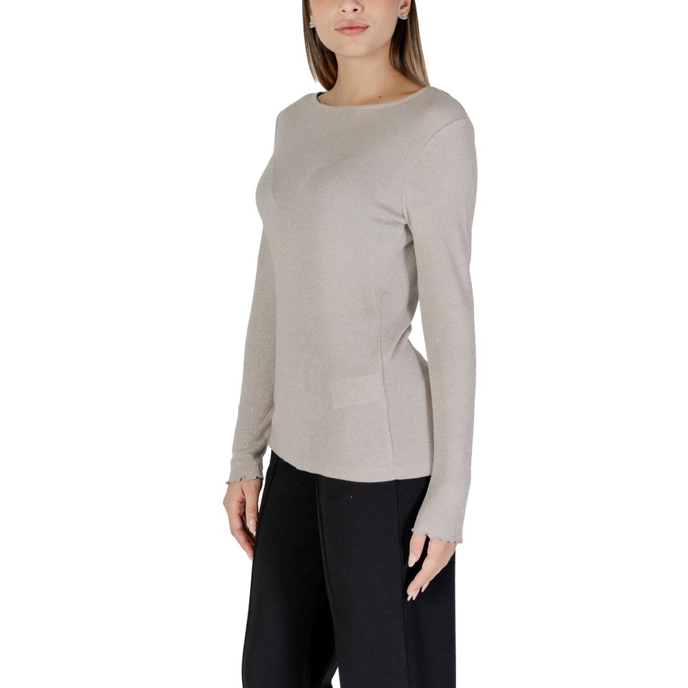 Street One Beige Viscose Long Sleeve