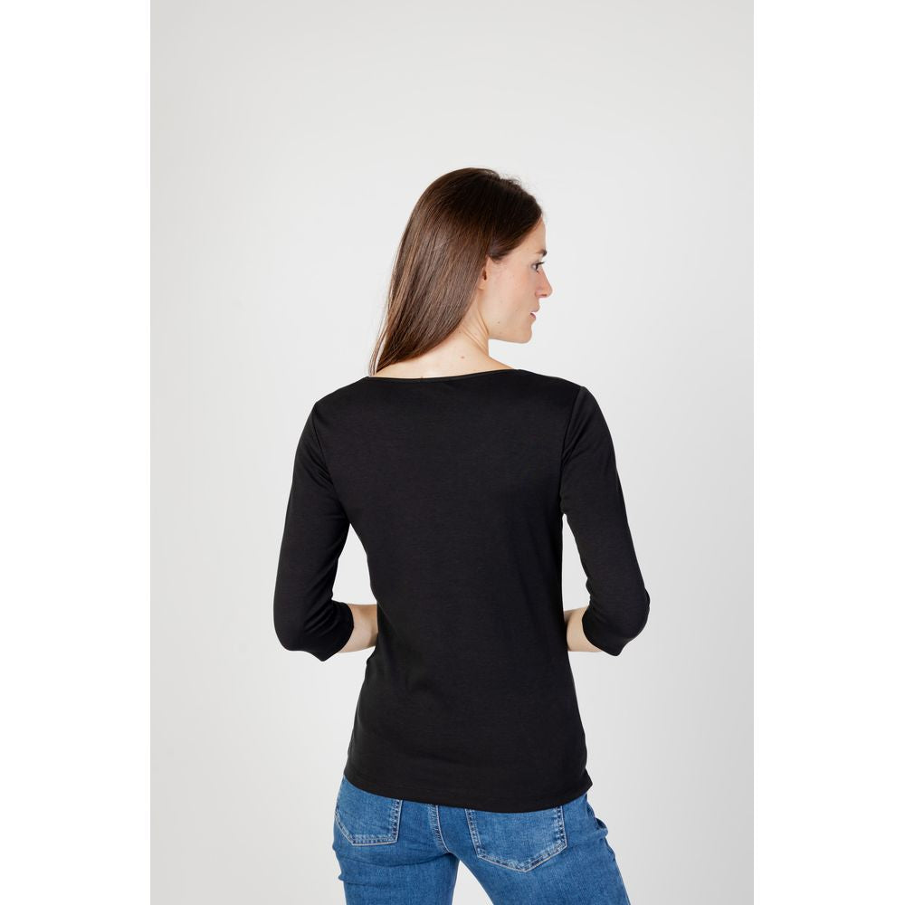Street One Black Cotton Long Sleeve