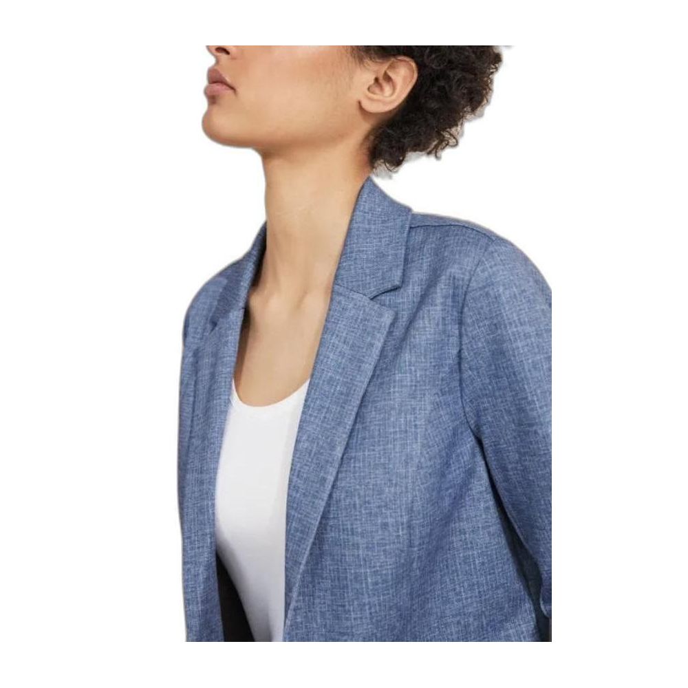 Street One Blue Polyester Blazer