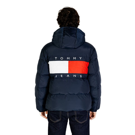 Tommy Hilfiger Jeans Blue Recycled Polyester Coat