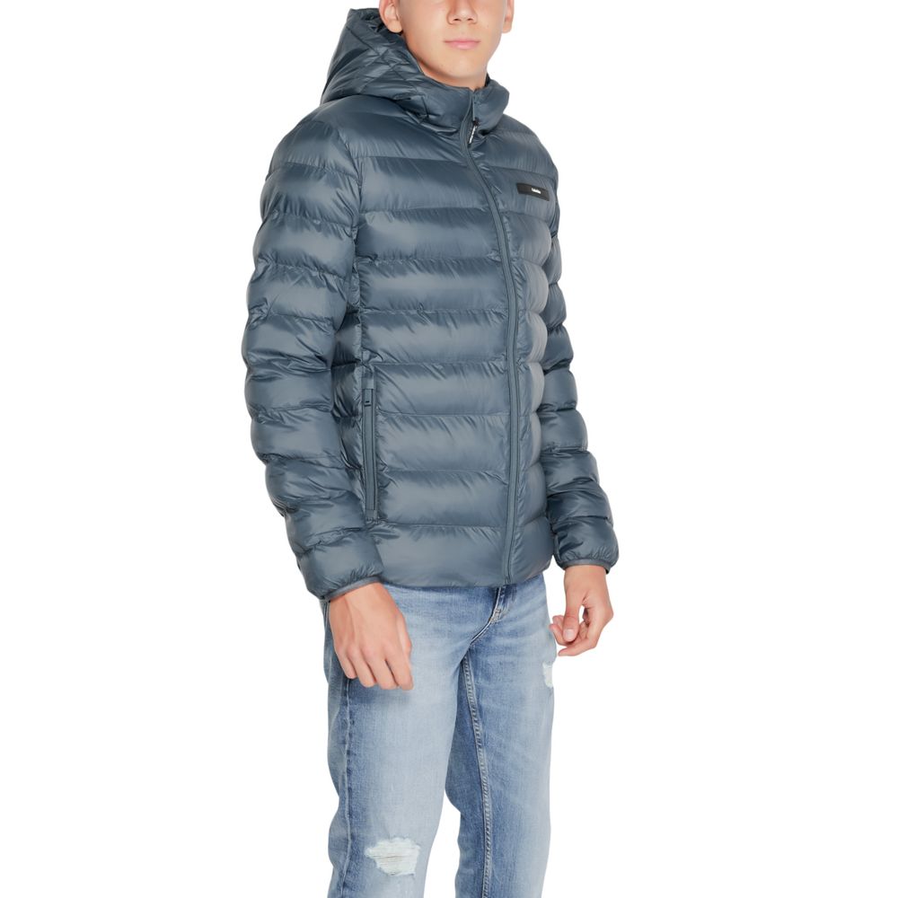 Calvin Klein Black Recycled Polyester Jackets & Coat