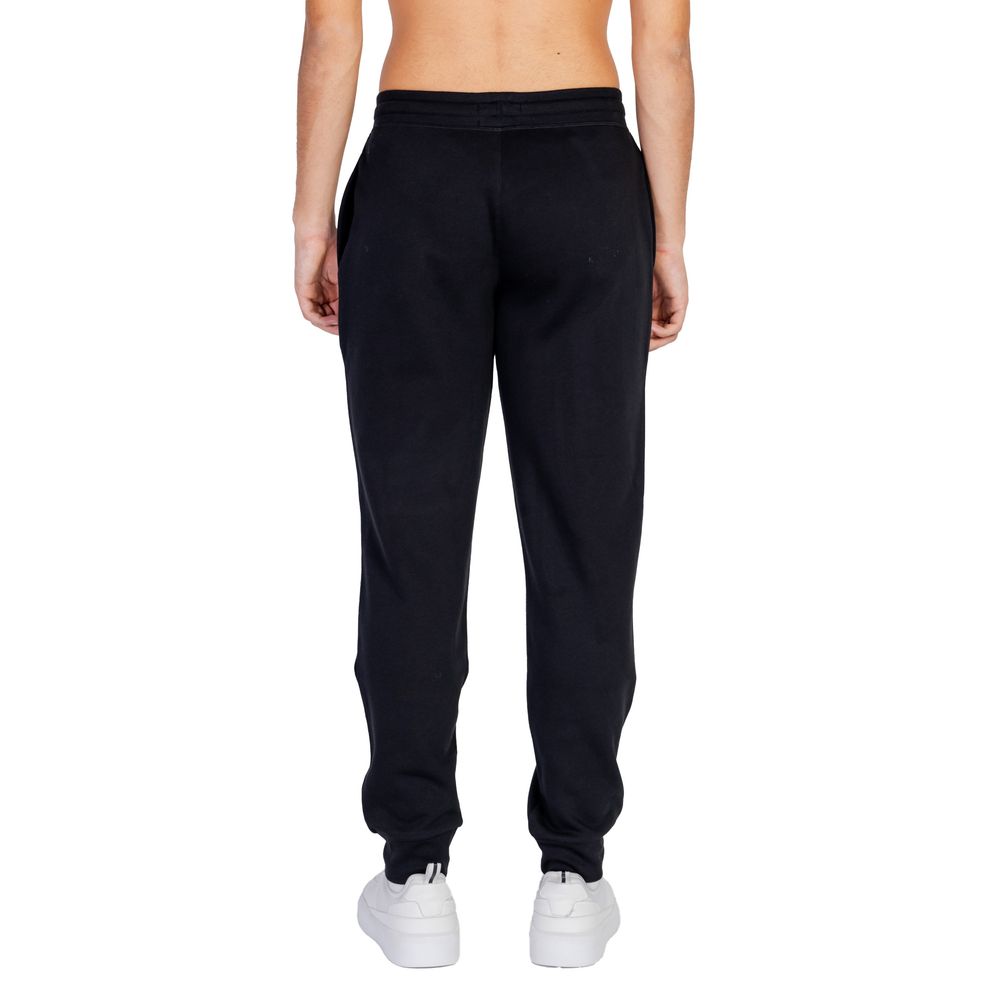 Emporio Armani Underwear Black Cotton Joggers Workout Pant