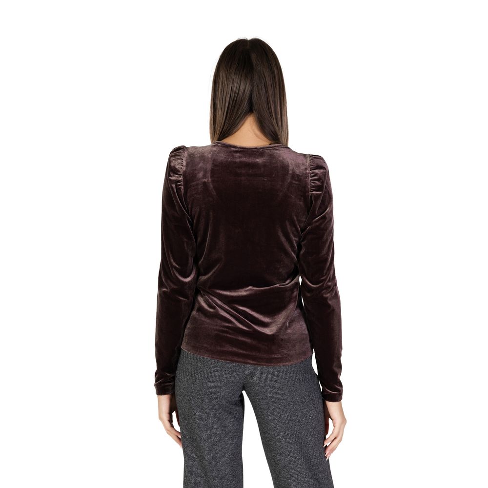 B.Young Brown Polyester Sportswear