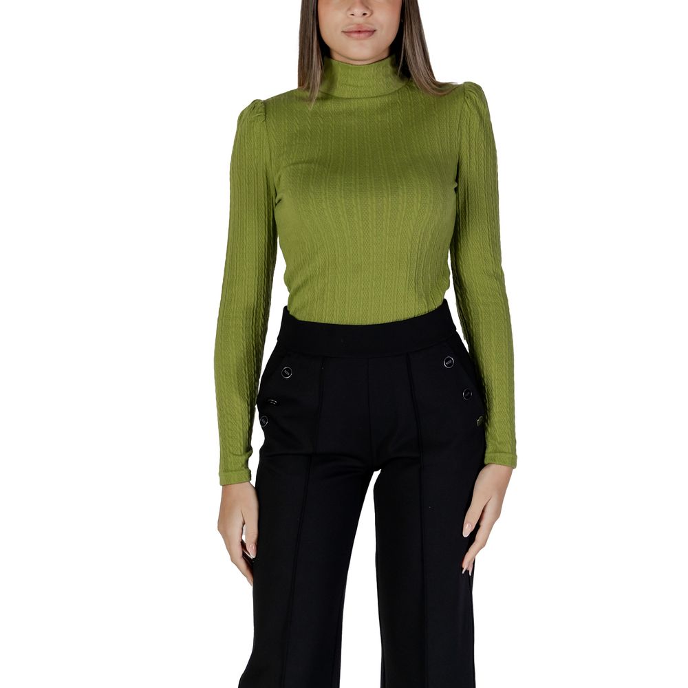 B.Young Green Polyester Long Sleeve