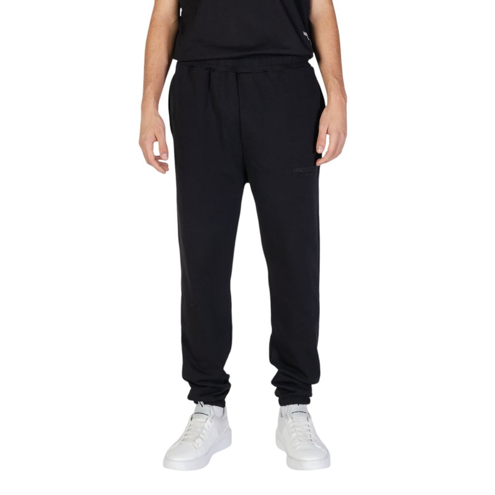 Underclub Black Cotton Joggers Workout Pant
