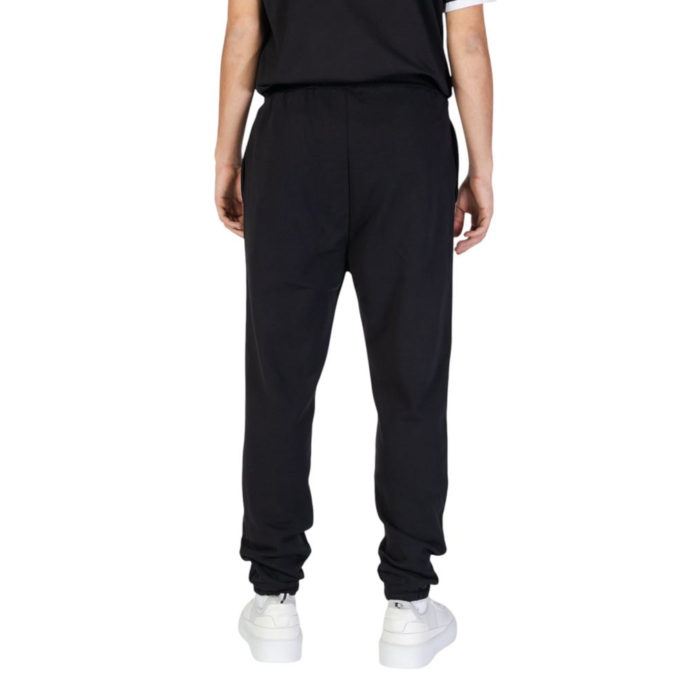 Underclub Black Cotton Joggers Workout Pant