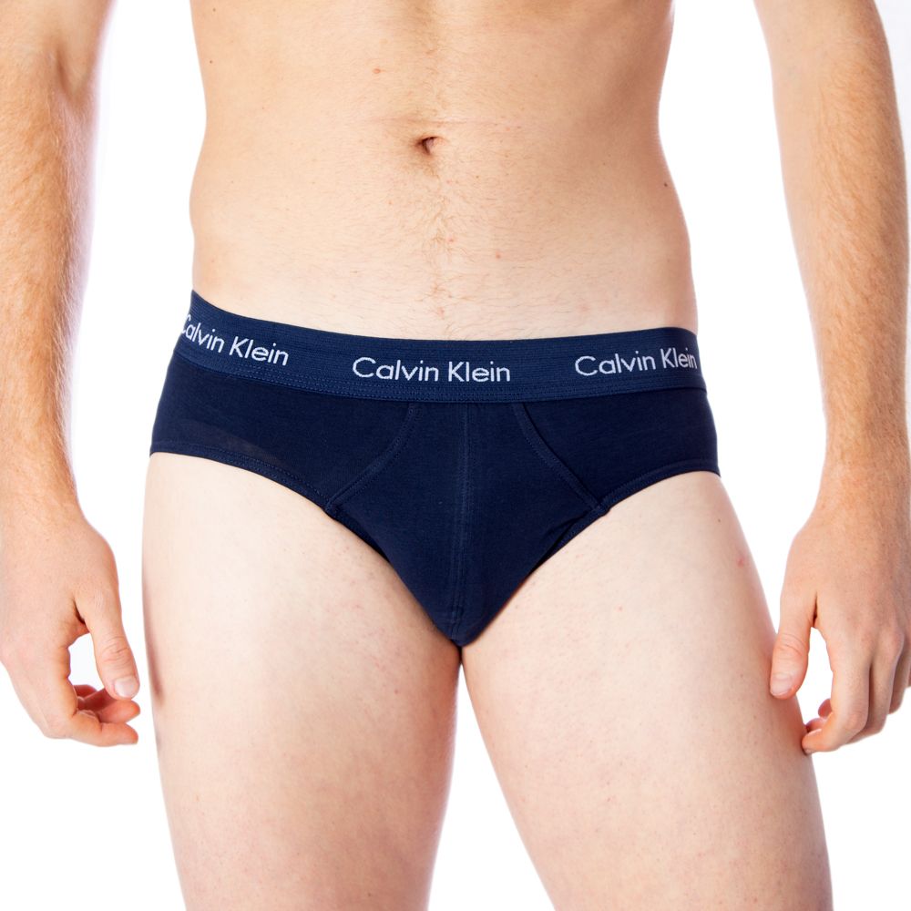 Calvin Klein Underwear Blue Cotton Briefs