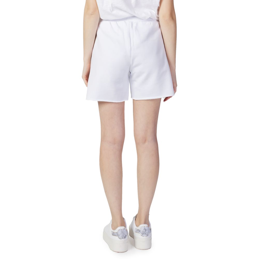 Blauer White Cotton Joggers Workout Pant