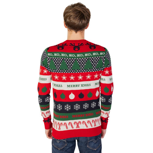 Only & Sons Red Cotton Sweatshirt