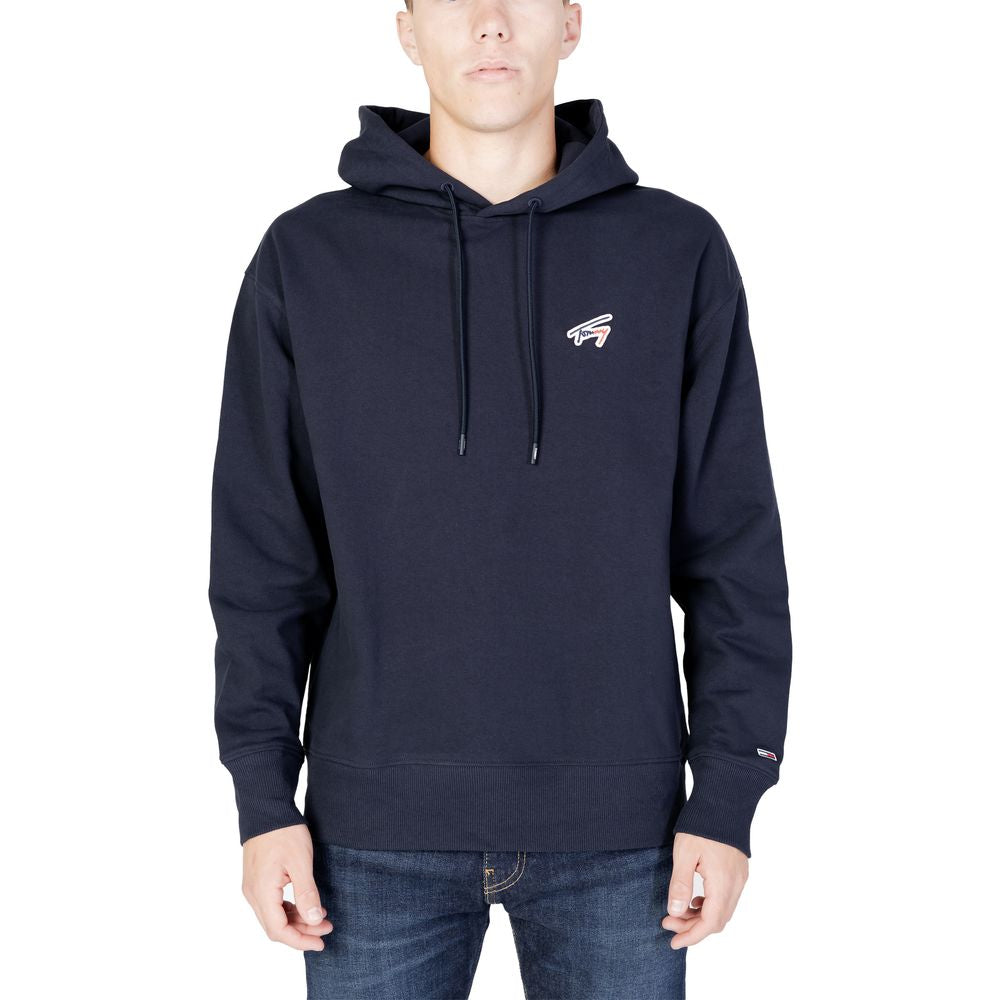 Tommy Hilfiger Jeans Blue Cotton Hoody
