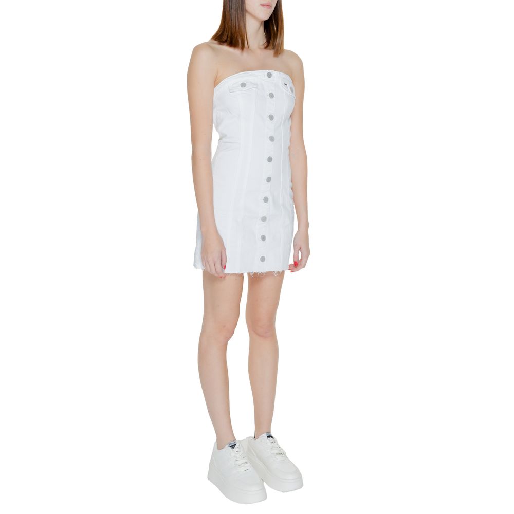 Tommy Hilfiger Jeans White Recycled Cotton Short