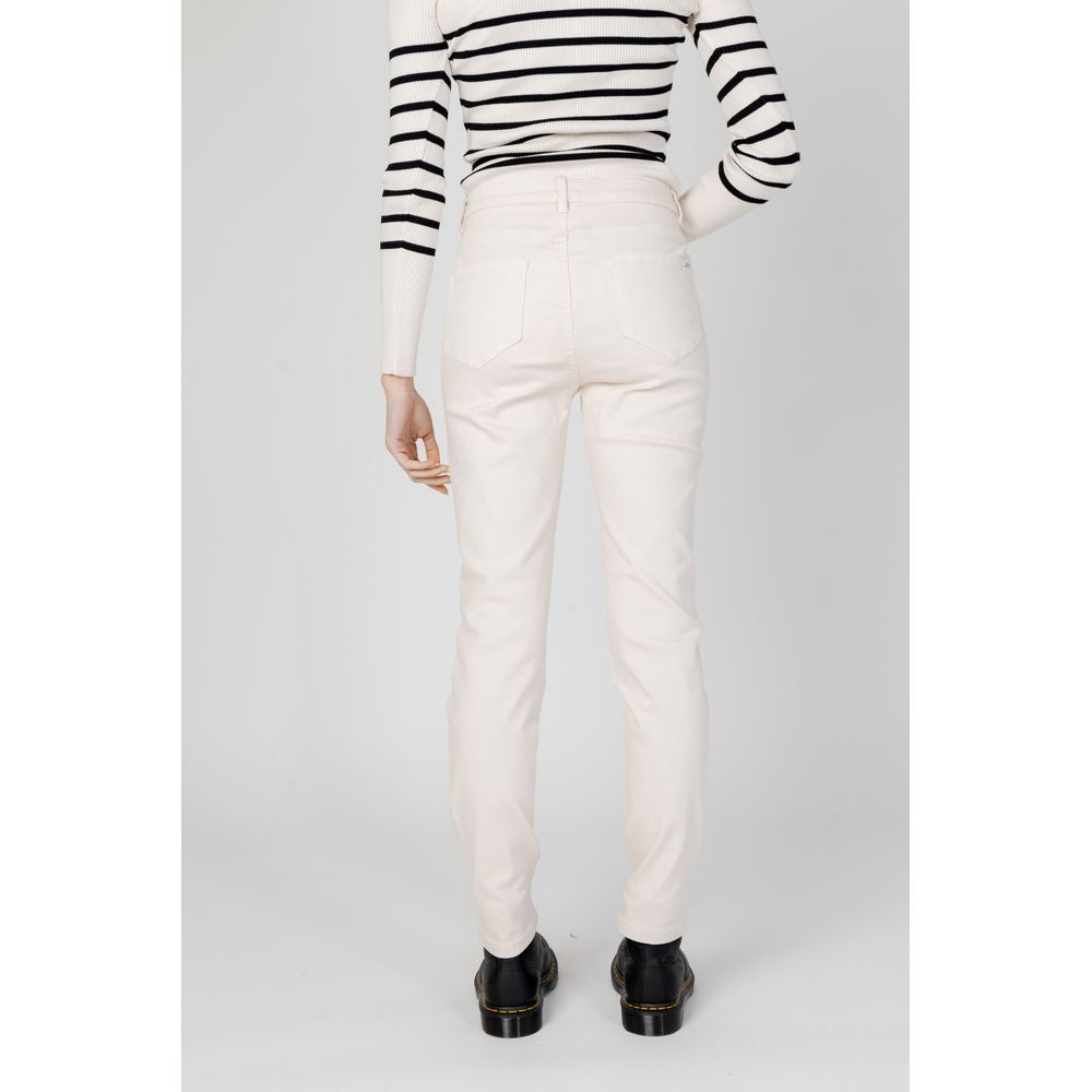Morgan De Toi Beige Cotton Pant