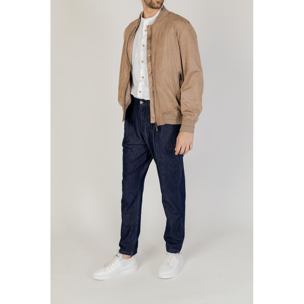 Hamaki-Ho Gray Polyester Jackets & Coat