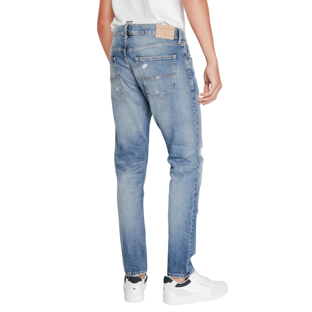 Tommy Hilfiger Jeans Blue Cotton Slim Fit Jean