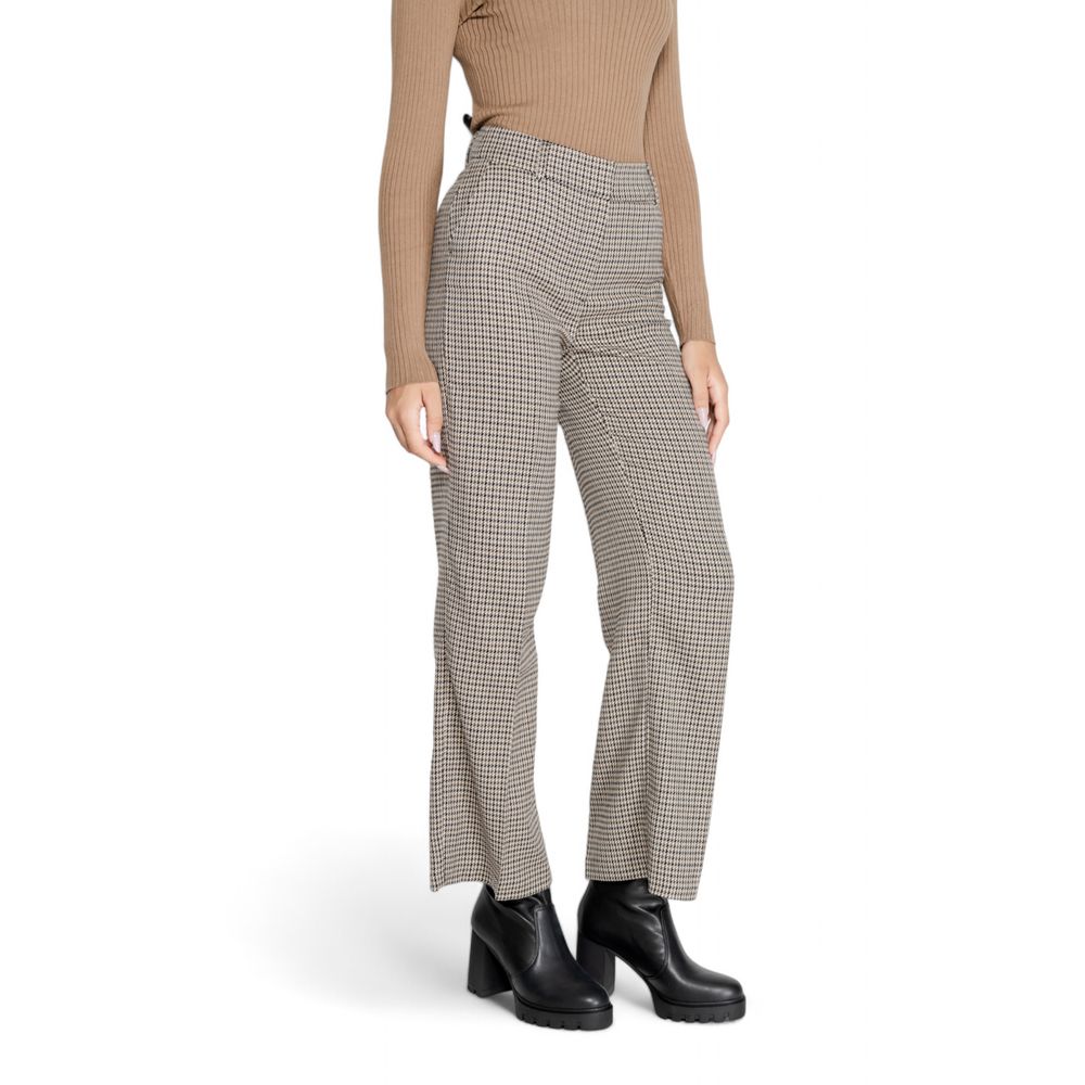 Only Beige Polyester Pant