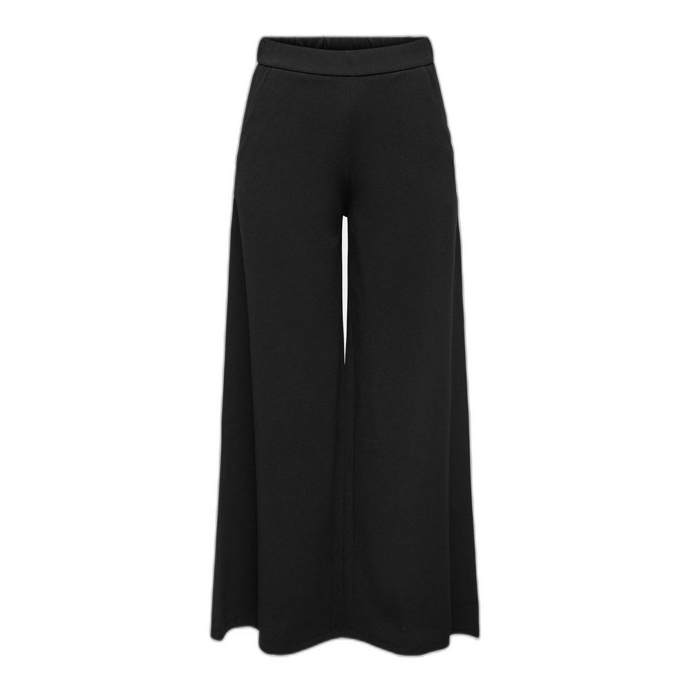 Jacqueline De Yong Black Recycled Polyester Pant