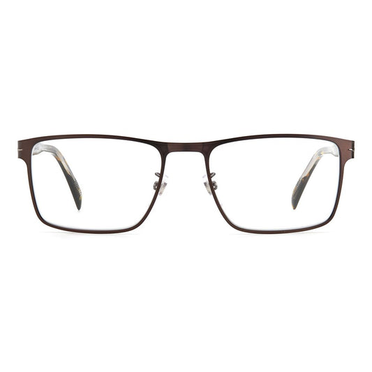 David Beckham Brown Metal Glasses (Frames)