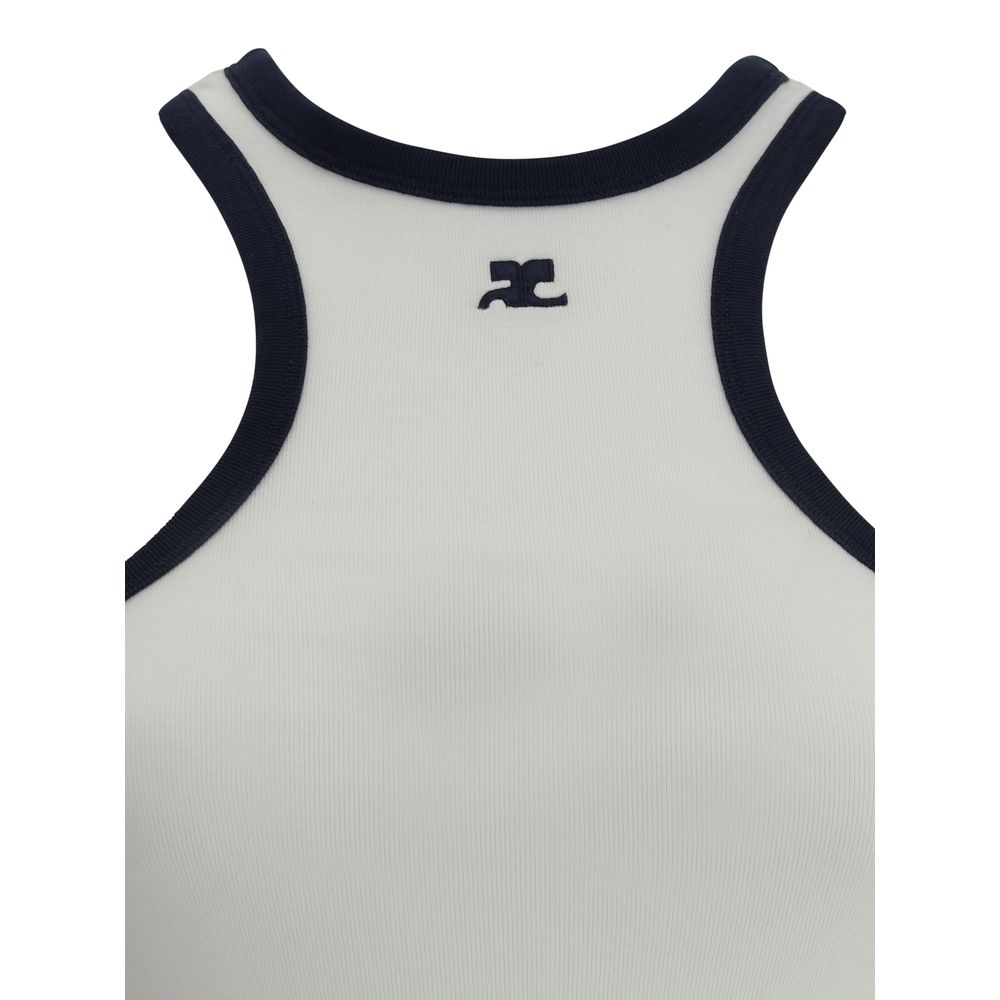 Courrèges Cotton Scuba mini Dress