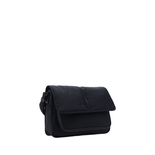 Saint Laurent Black Polyamide Shoulder Bag