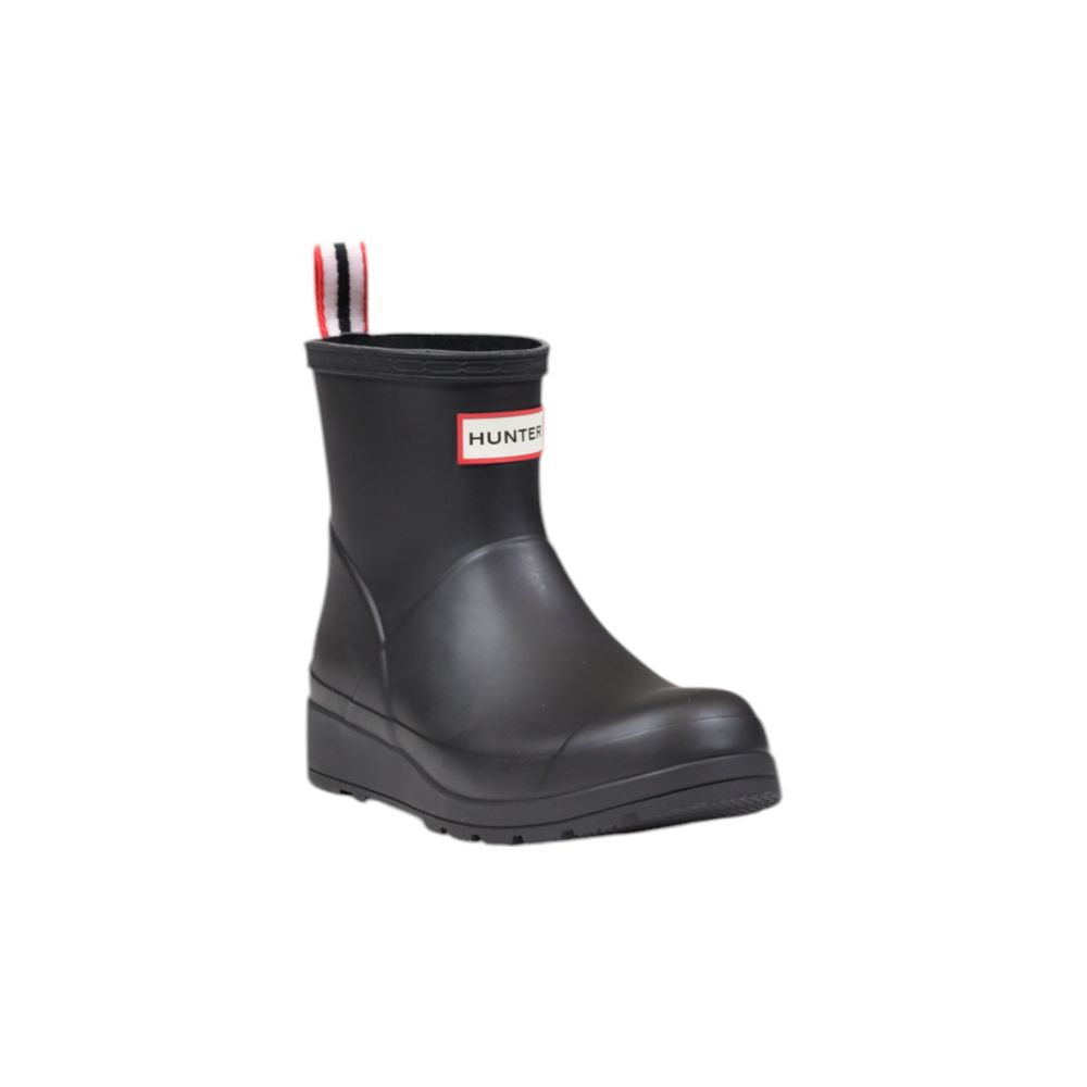 Hunter Black Recycled Polyester Ankle