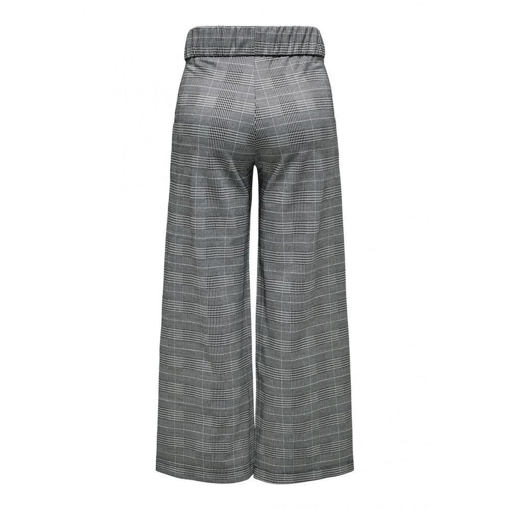 Jacqueline De Yong Black Polyester Pant