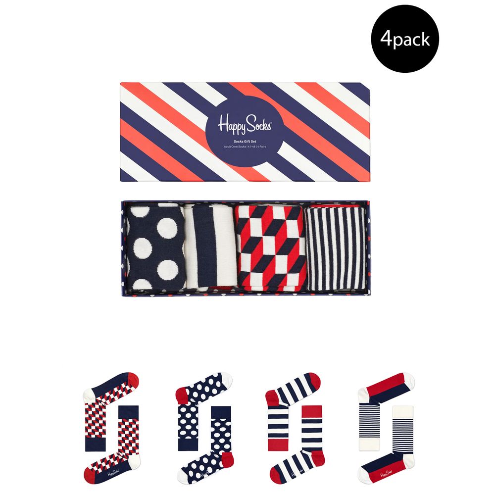 Happy Socks Blue Cotton Sock
