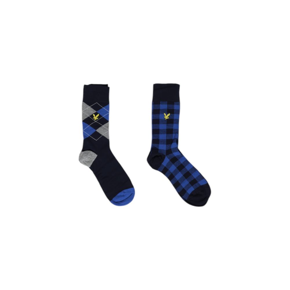 Lyle & Scott Blue Cotton Boxer