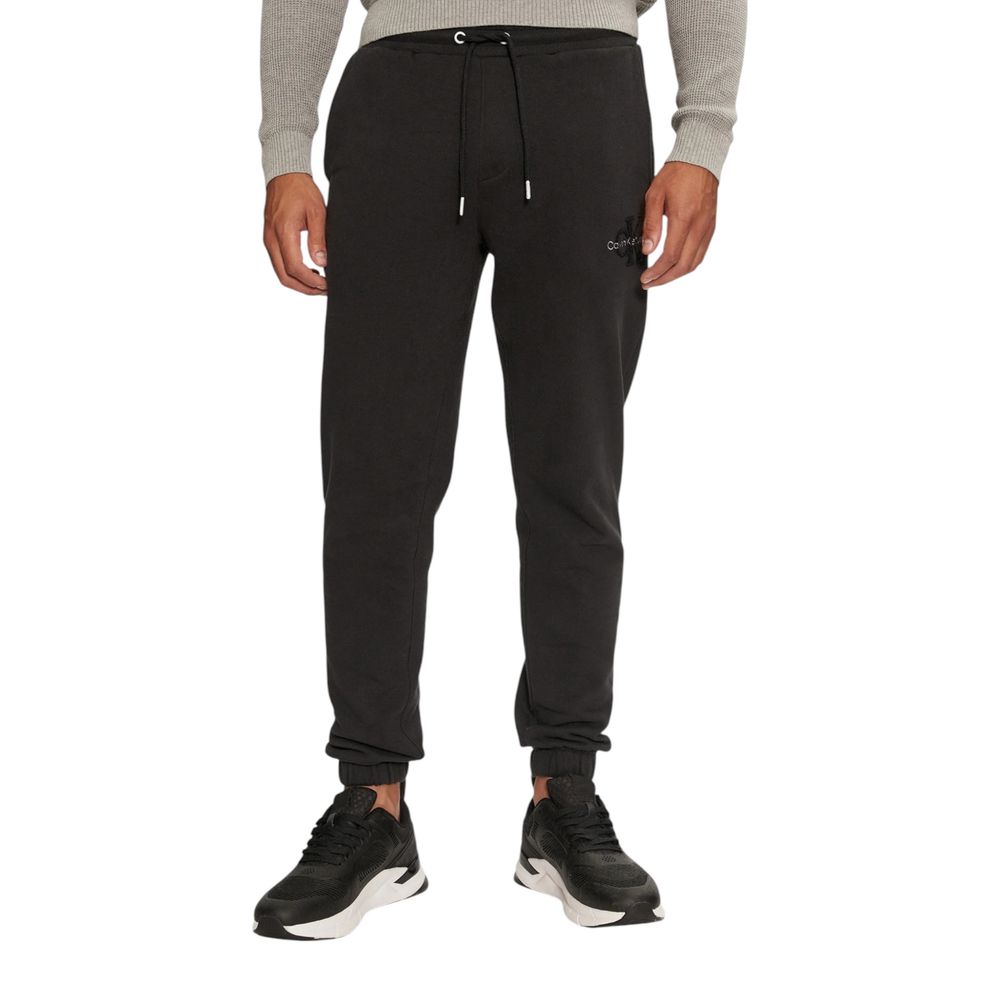 Calvin Klein Jeans Black Organic Cotton Joggers (Workout Pants)