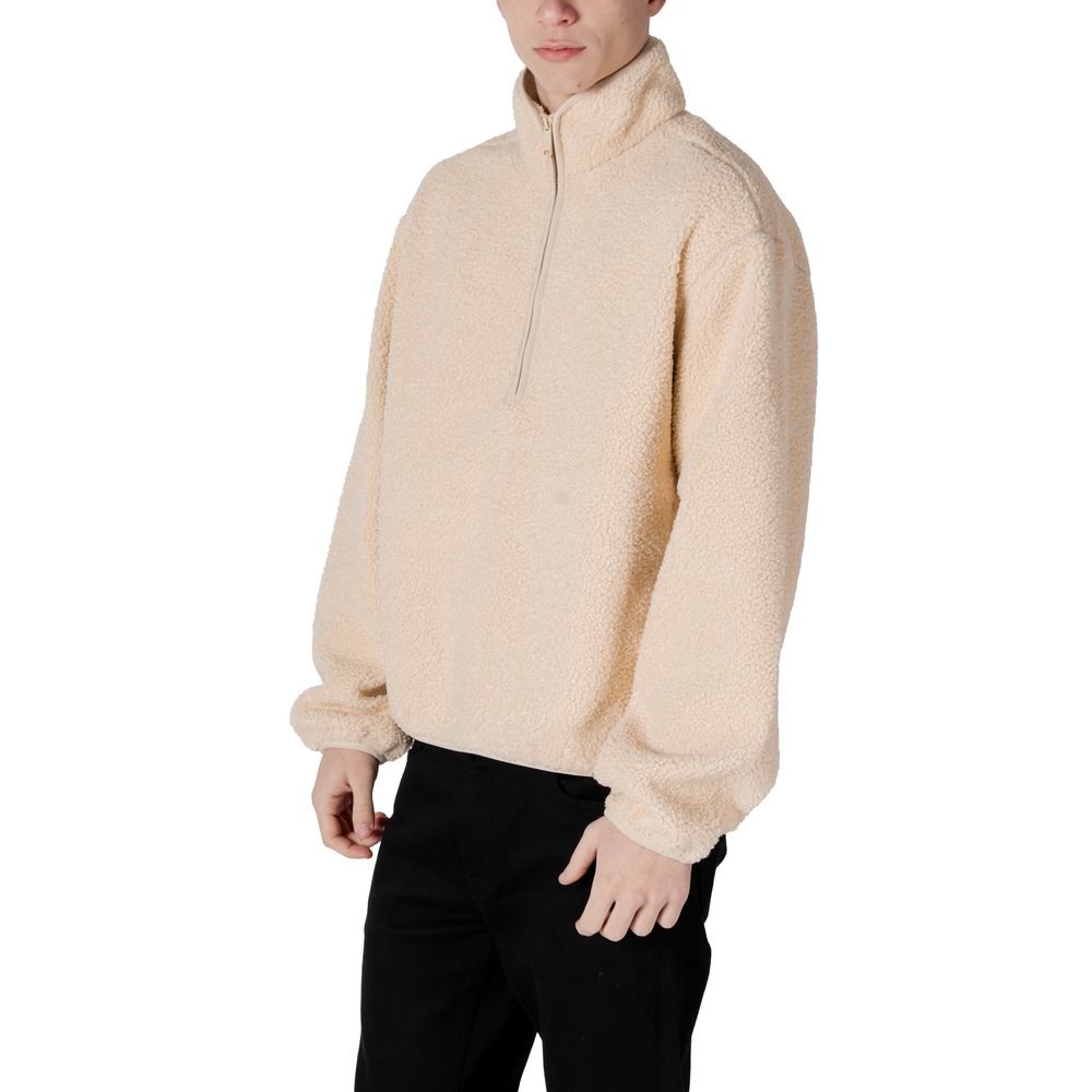 Calvin Klein Jeans Cream Recycled Polyester Shell Jacket