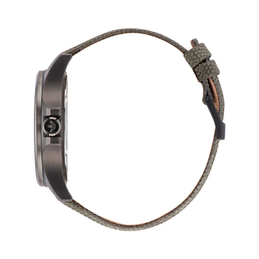 Adidas Bicolor Fabric Dress Watch