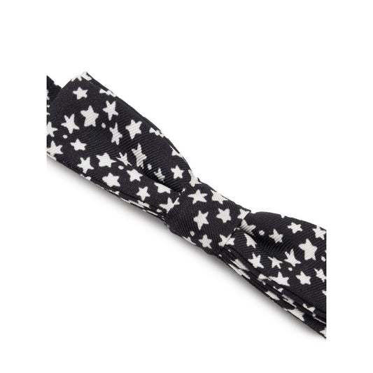 Dolce & Gabbana Black Silk Bowtie