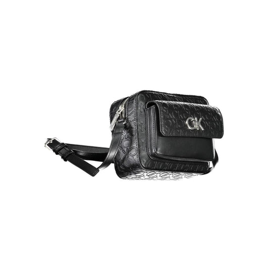 Calvin Klein Black Polyester Women's Shoulder Bag