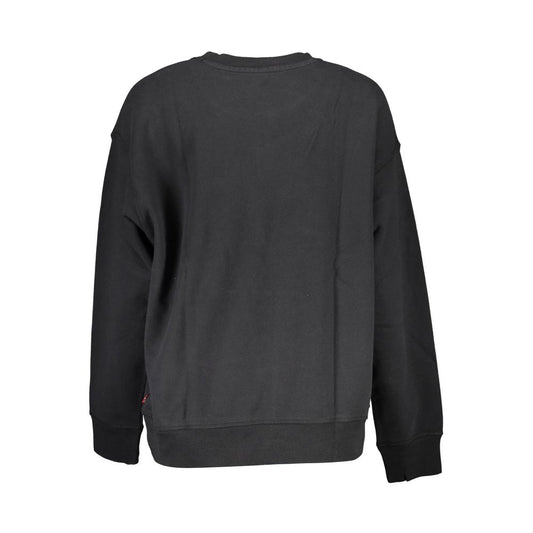 Levi's Black Cotton Women Sweatshirt