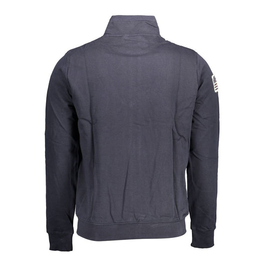 U.S. POLO ASSN. Blue Cotton Men Sweatshirt