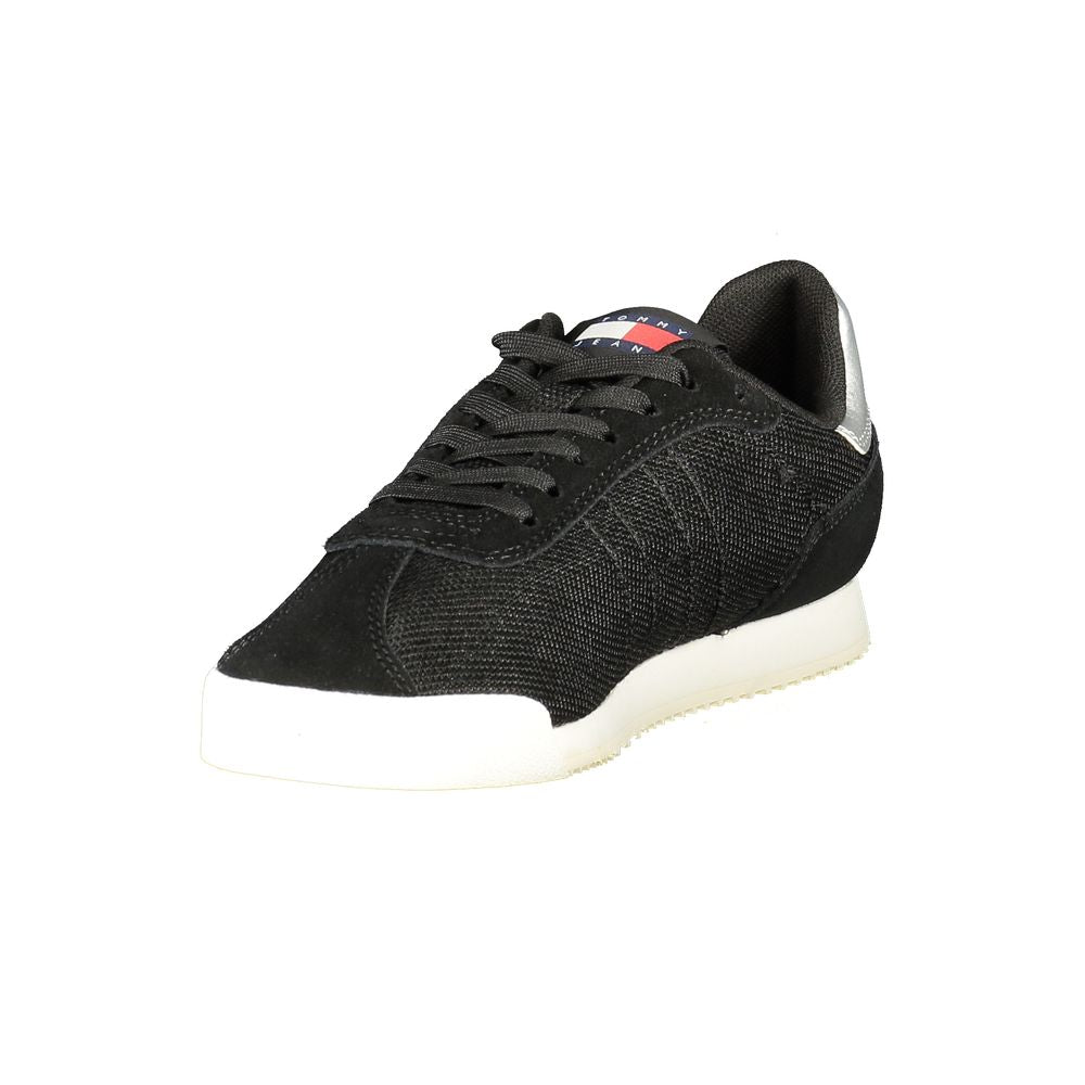 Tommy Hilfiger Nero Polyester Women Sneaker