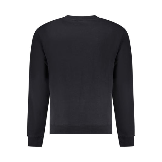 Napapijri Black Cotton Men Sweatshirt