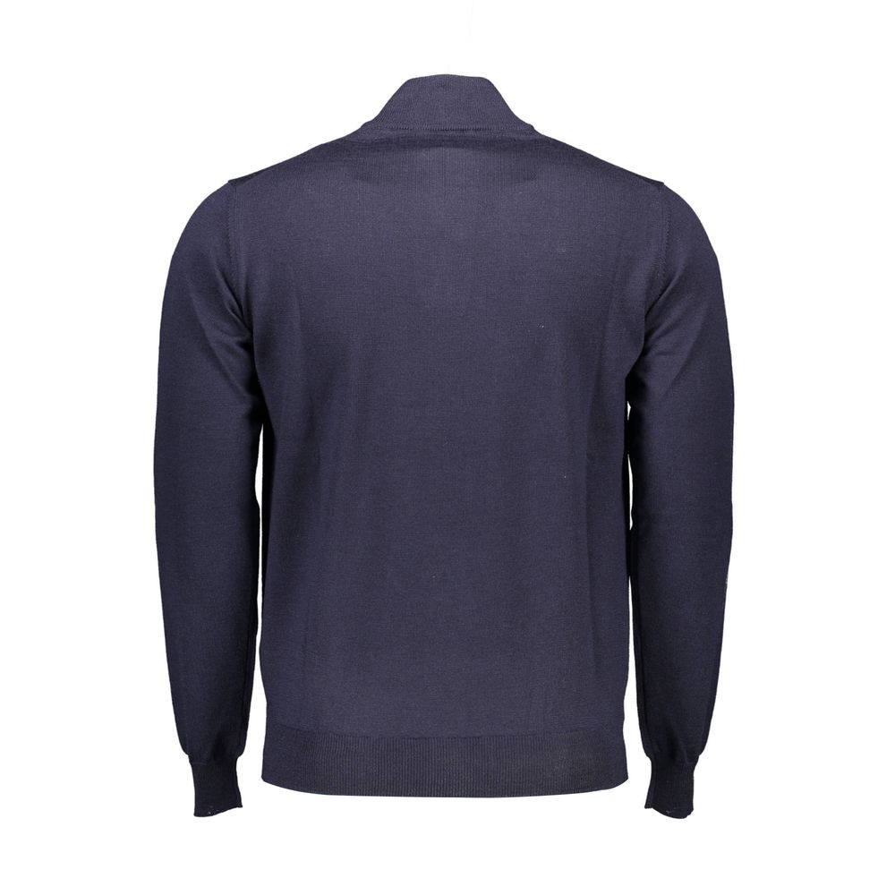 Harmont & Blaine Blue Wool Men Sweater