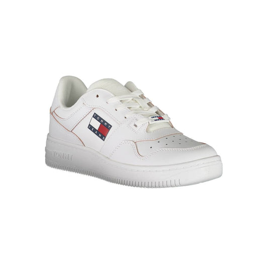 Tommy Hilfiger Bianco Leather Women Sneaker