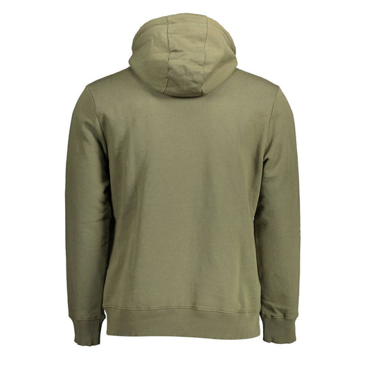 Napapijri Verde Cotton Men Sweatshirt