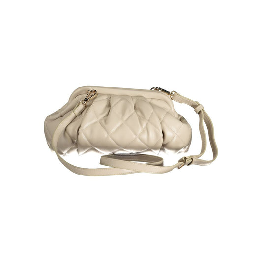 Mario Valentino Beige Polyurethane Women Bag