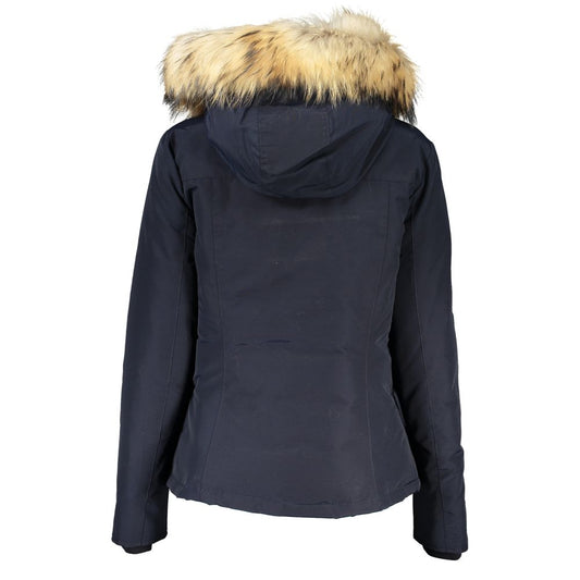 Woolrich Blue Cotton Women's Jacket