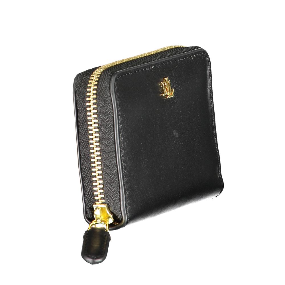 Ralph Lauren Nero Leather Women Wallet