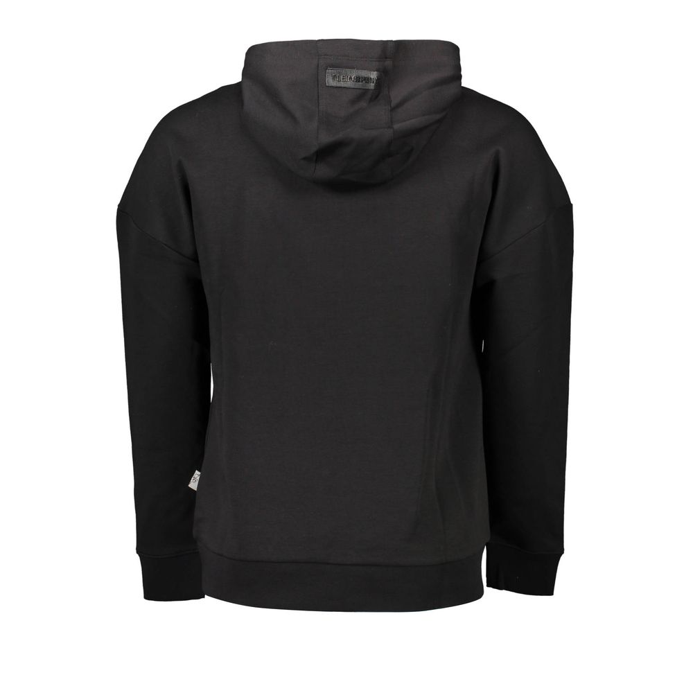 Plein Sport Black Cotton Men Sweatshirt