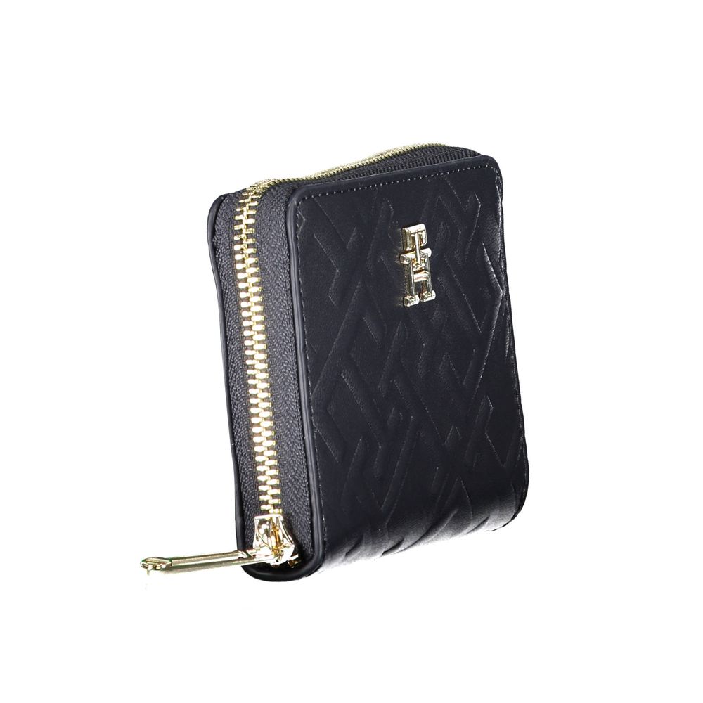 Tommy Hilfiger Blue Polyurethane Women Wallet