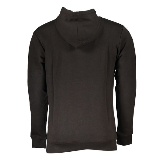Cavalli Class "Nero Cotton Men Hoodie"